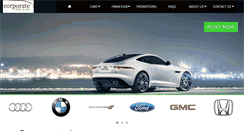Desktop Screenshot of corporaterentacar.com